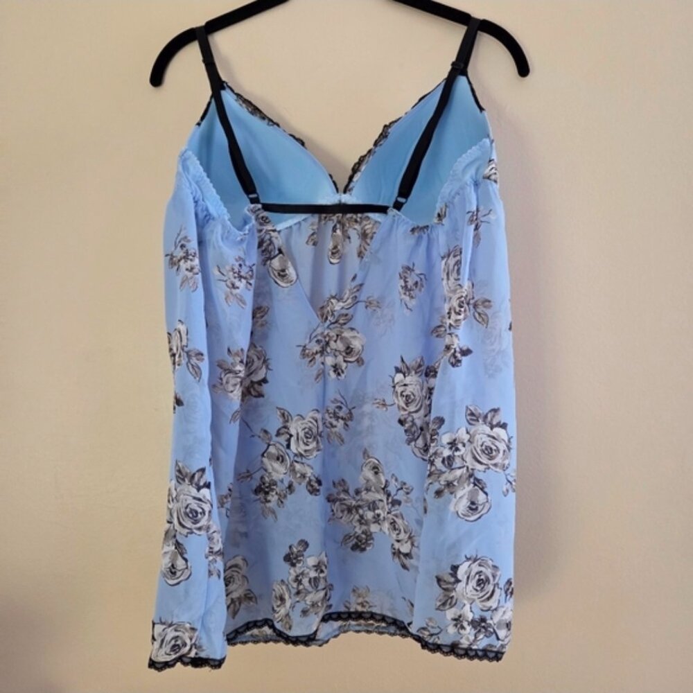 Apt 9 Intimates Mesh Babydoll Sleepwear Top - Picture 2 of 4